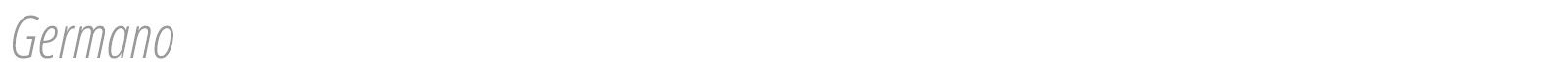 Germano font preview