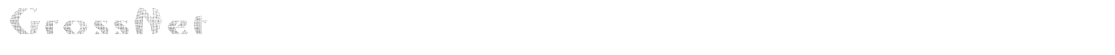 Gross Net font preview