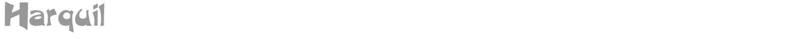 Harquil font preview