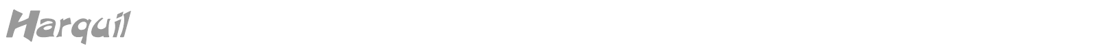 Harquil font preview