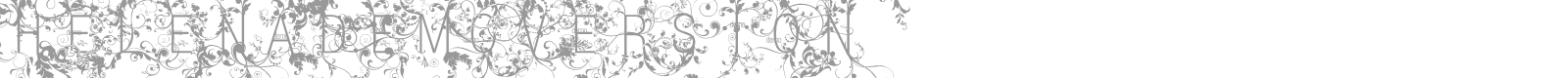 HelenaDEMOVERSION font preview