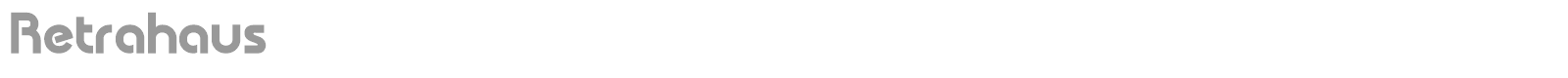 Retrahaus font preview