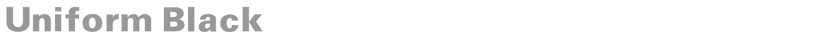 Uniform font preview