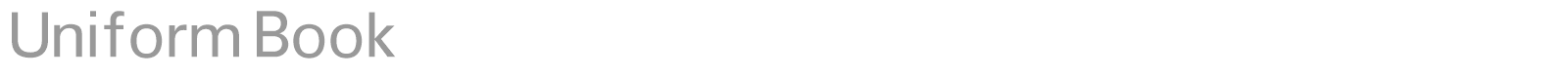 Uniform font preview