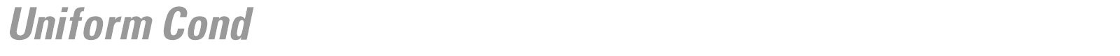 Uniform font preview
