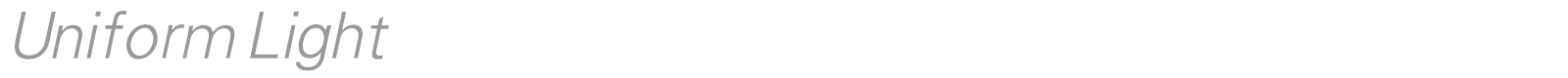 Uniform font preview