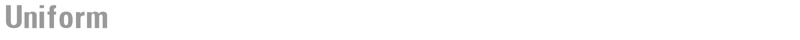 Uniform font preview