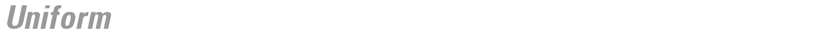 Uniform font preview