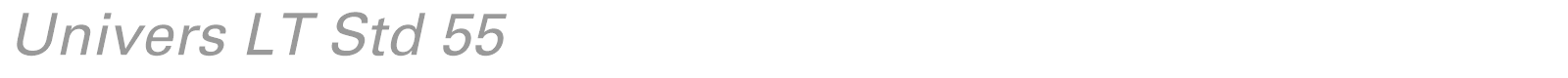 Univers LT Std font preview
