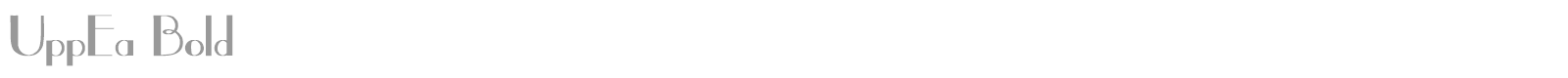 UppEa Bold font preview
