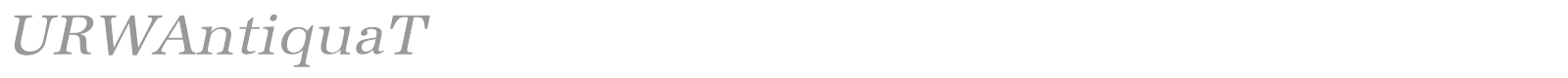 URWAntiquaT font preview