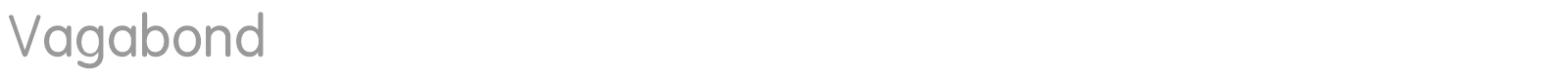 Vagabond font preview