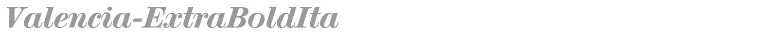 Valencia-Regular font preview