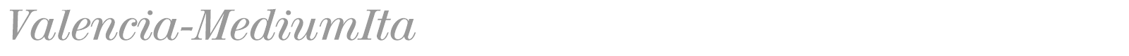 Valencia-Regular font preview