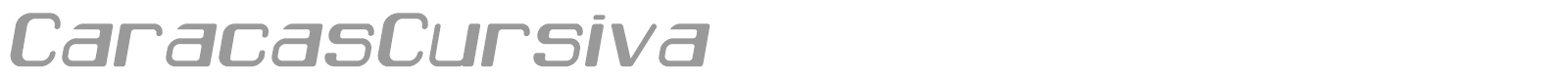 CaracasCursiva font preview