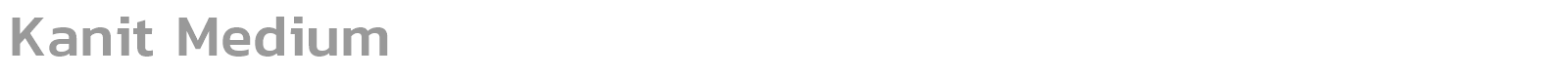Kanit Thin font preview