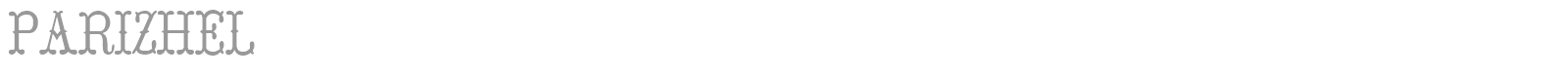 Parizhel font preview