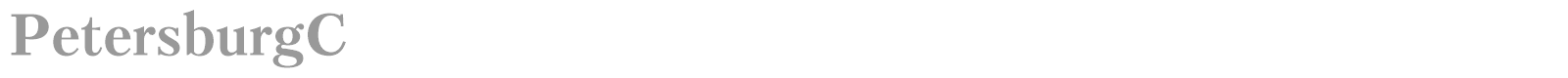 PetersburgC font preview