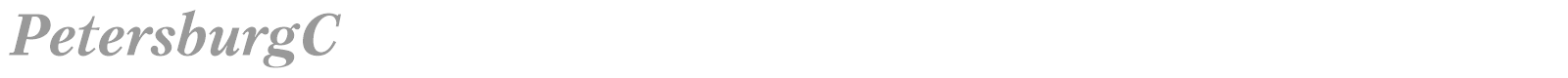 PetersburgC font preview