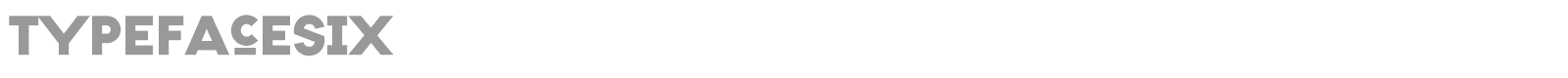 TypefaceSix font preview
