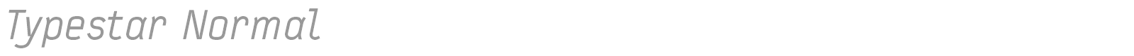 Typestar font preview