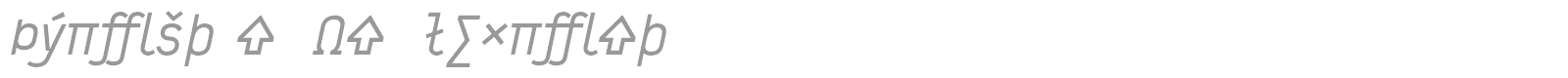 Typestar font preview