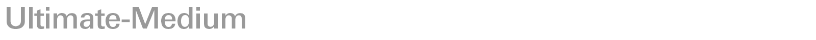 Ultimate-Regular font preview