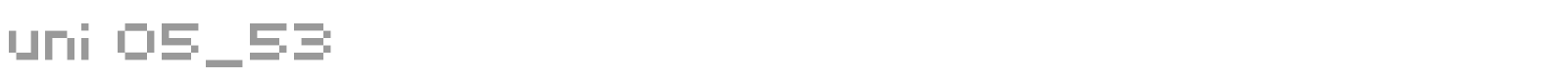 uni 05_64 font preview
