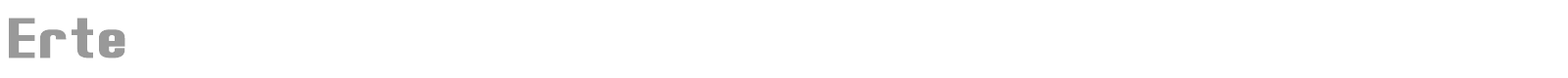 Erte font preview
