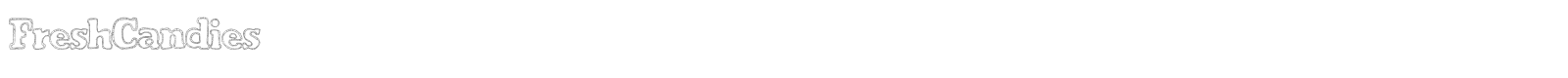 FreshCandies font preview