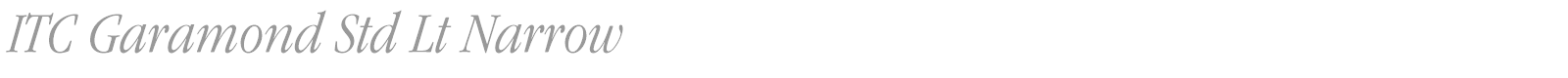 ITC Garamond Std font preview