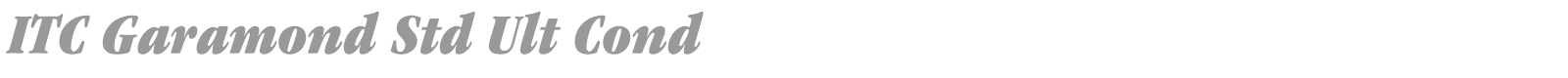 ITC Garamond Std font preview