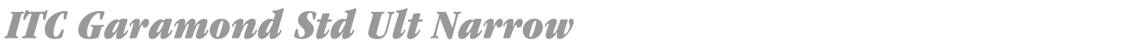 ITC Garamond Std font preview