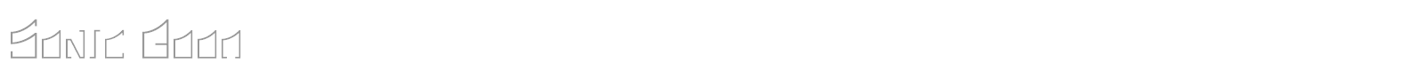 Sonic Boom font preview