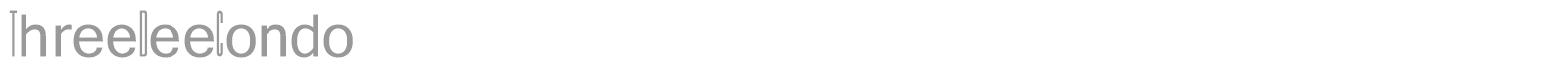 ThreeDeeCondo font preview
