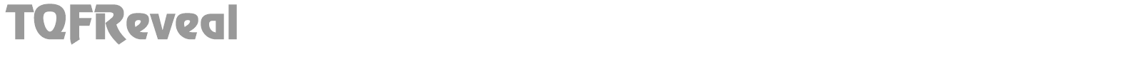 TQF_Reveal font preview