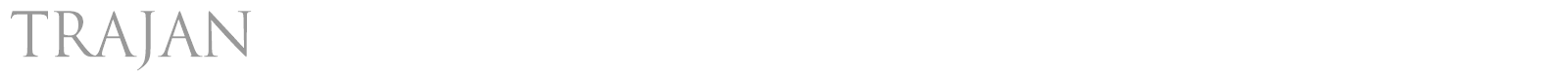 Trajan font preview