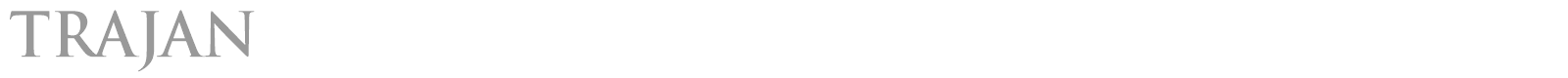 Trajan font preview