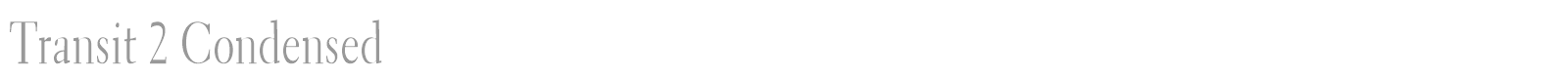 Transit511 BT font preview