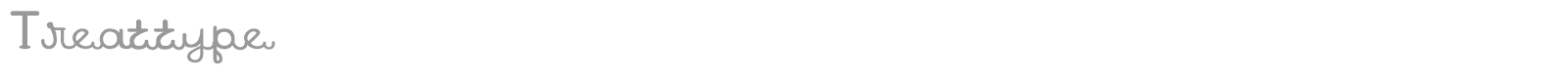 Treattype font preview