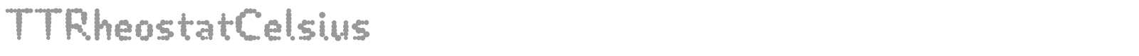 TTRheostatCelsius font preview