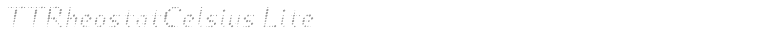 TTRheostatCelsius font preview