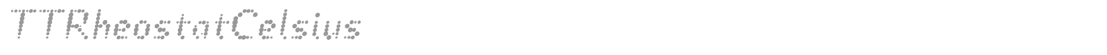 TTRheostatCelsius font preview