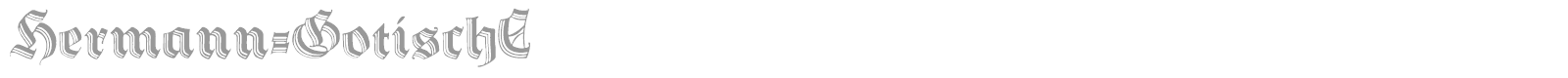 Hermann-GotischC font preview