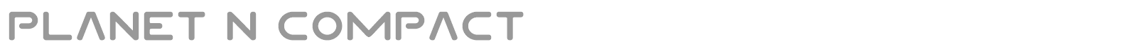 Planet N Compact font preview