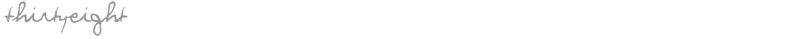 ThirtyEight font preview