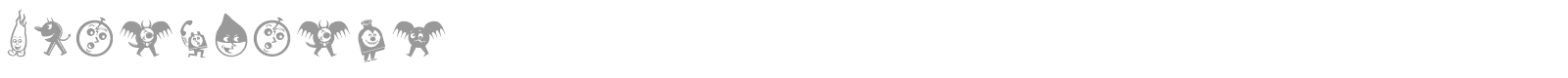 Thornforms font preview