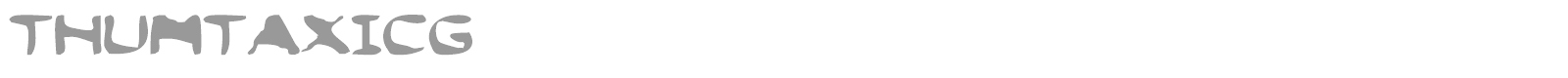 Thumtax ICG font preview
