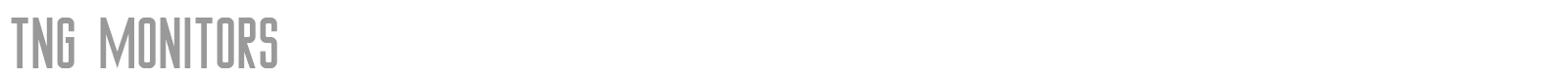 TNG Monitors font preview