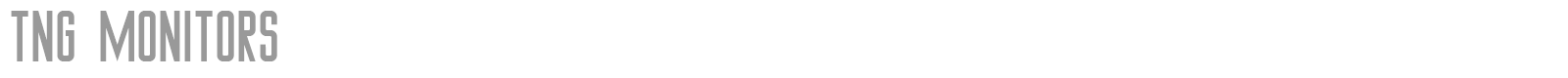 TNG Monitors font preview